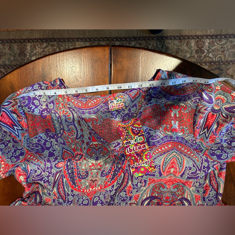 Colorful Paisley Dress - Picture 14 of 15